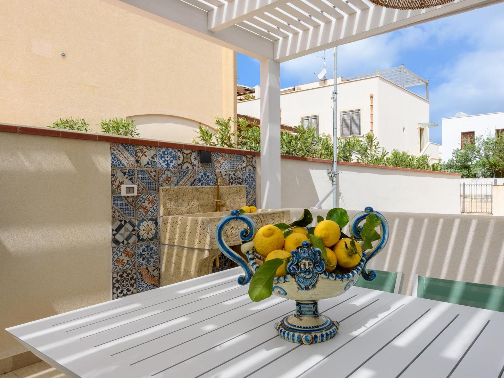 Il Faro E La Luna Beach Apartments San Vito Lo Capo Dış mekan fotoğraf